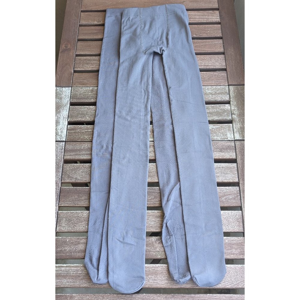 💜Essential Gray Fleece-Lined Leggings Duo